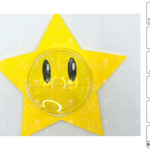 MET lachmechanisme Mario Super Star-snoephouder - voor bol van 8 cm/3,15"