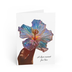 Greeting Cards, Romantic Love Meant for Two, Anniversary, Valentine's Day, Handwritten Note, Special Occasion Card