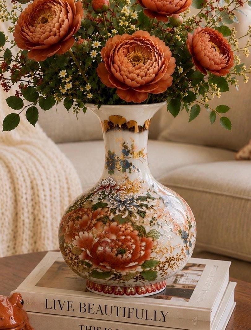 Vintage Shibata Vase - Etsy