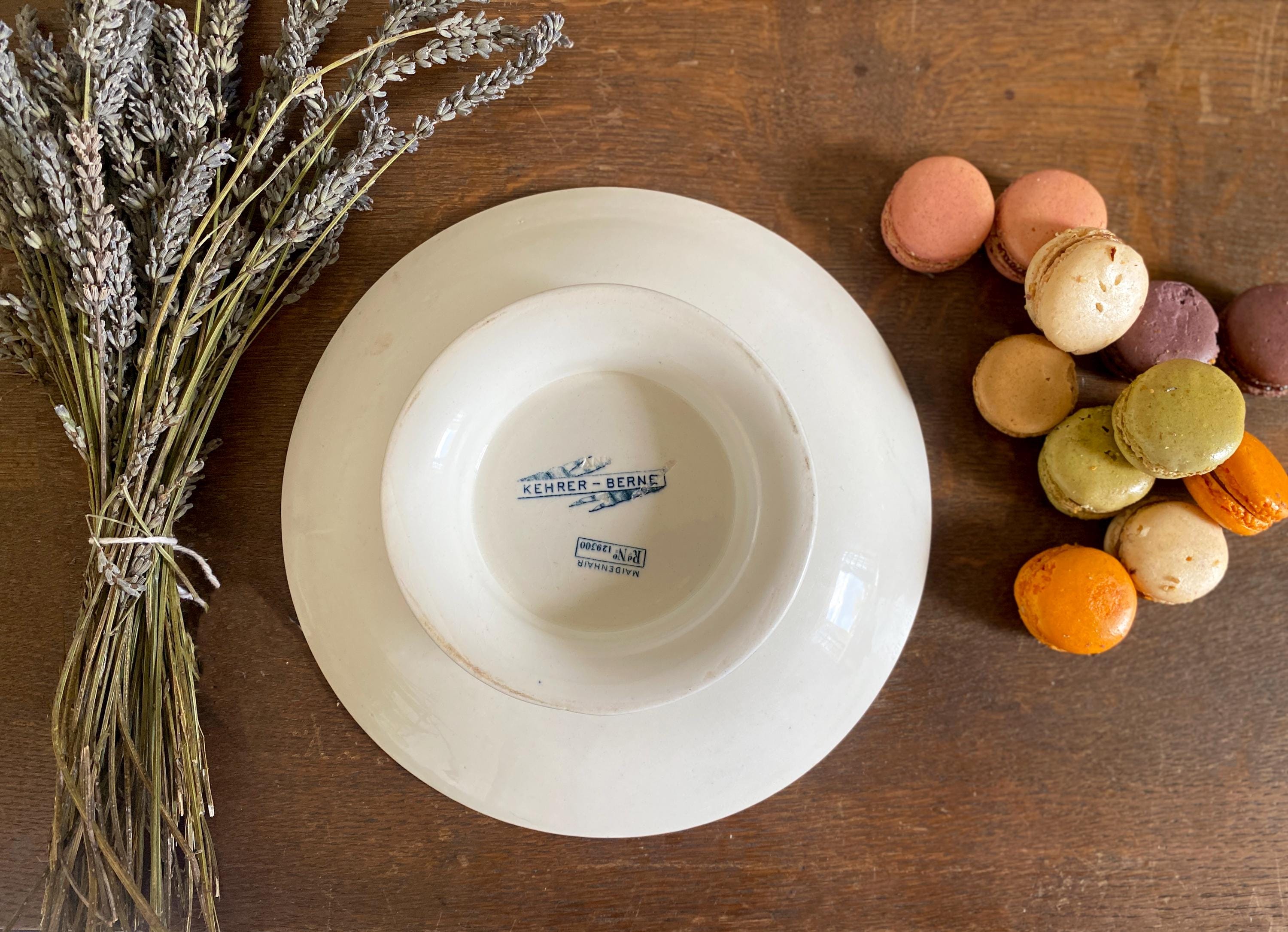 アンティーク ウェッジウッド ケーキスタンド | スイス製 ブルー