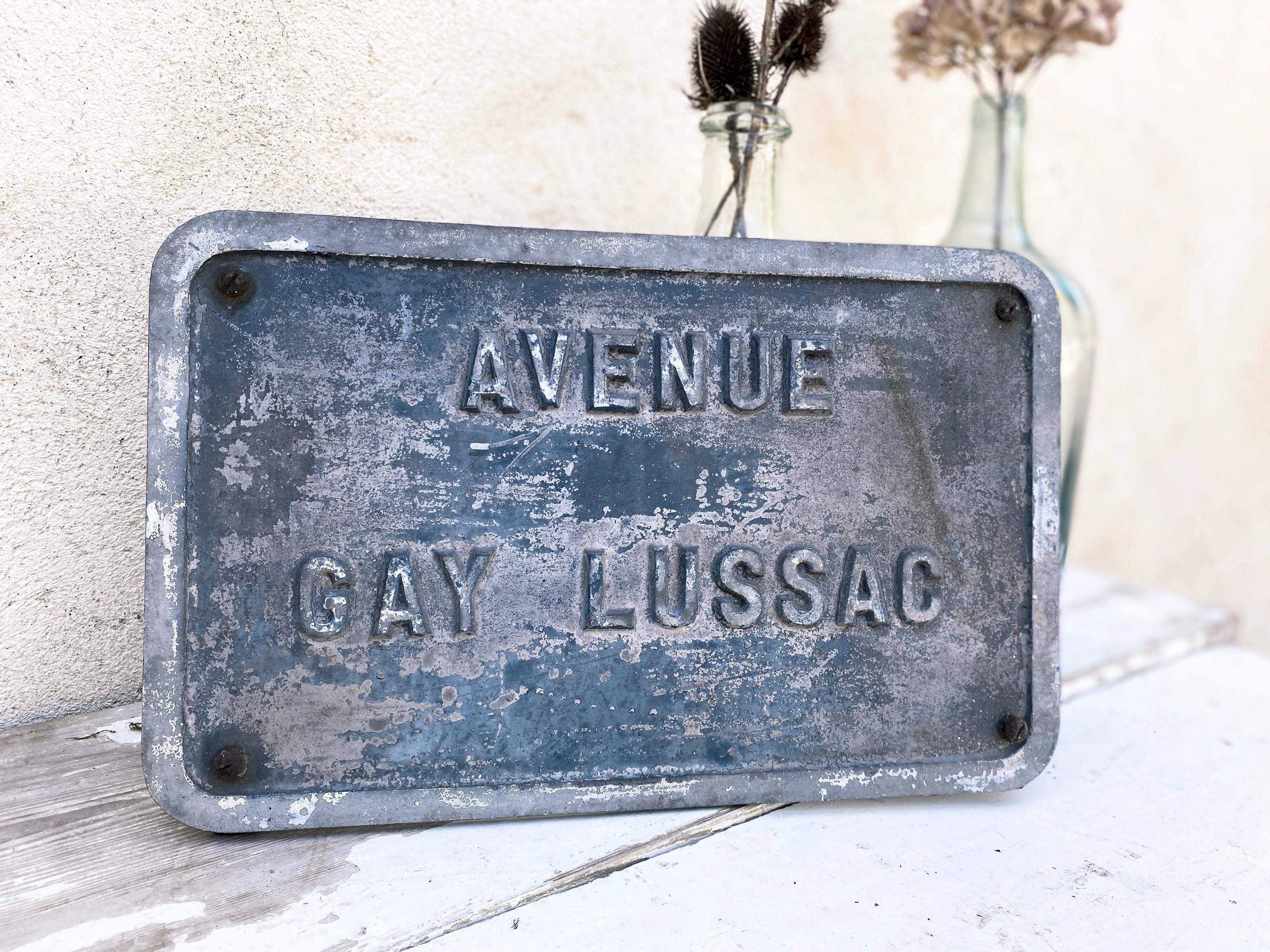 Vintage Antique French Road Signs - Etsy