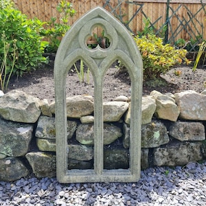 Large Church Window Arch Garden Ornament - Free mainland UK Delivery 0102.