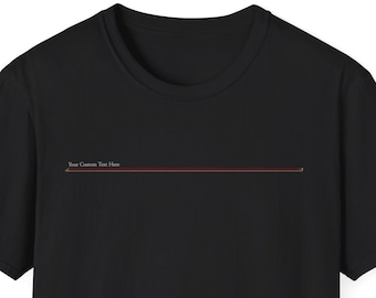 Personalized Elden Ring Style Health Bar Unisex T-Shirt