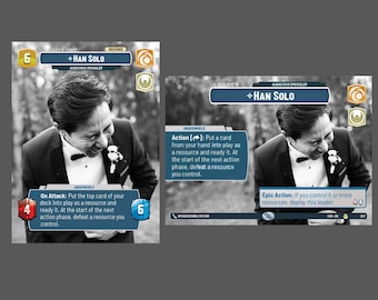 Custom Star Wars Unlimited Card | Personalized SWU Keepsake