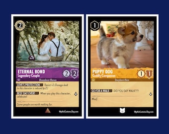 Custom Lorcana Style Card – Personalized Foil Keepsake Print