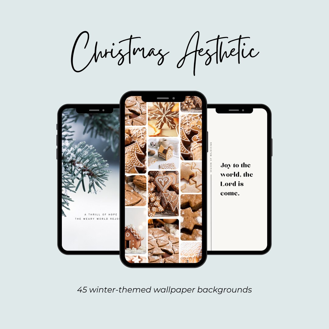 45 Christmas Winter Themed Wallpaper Mobile Phone Seasonal Background