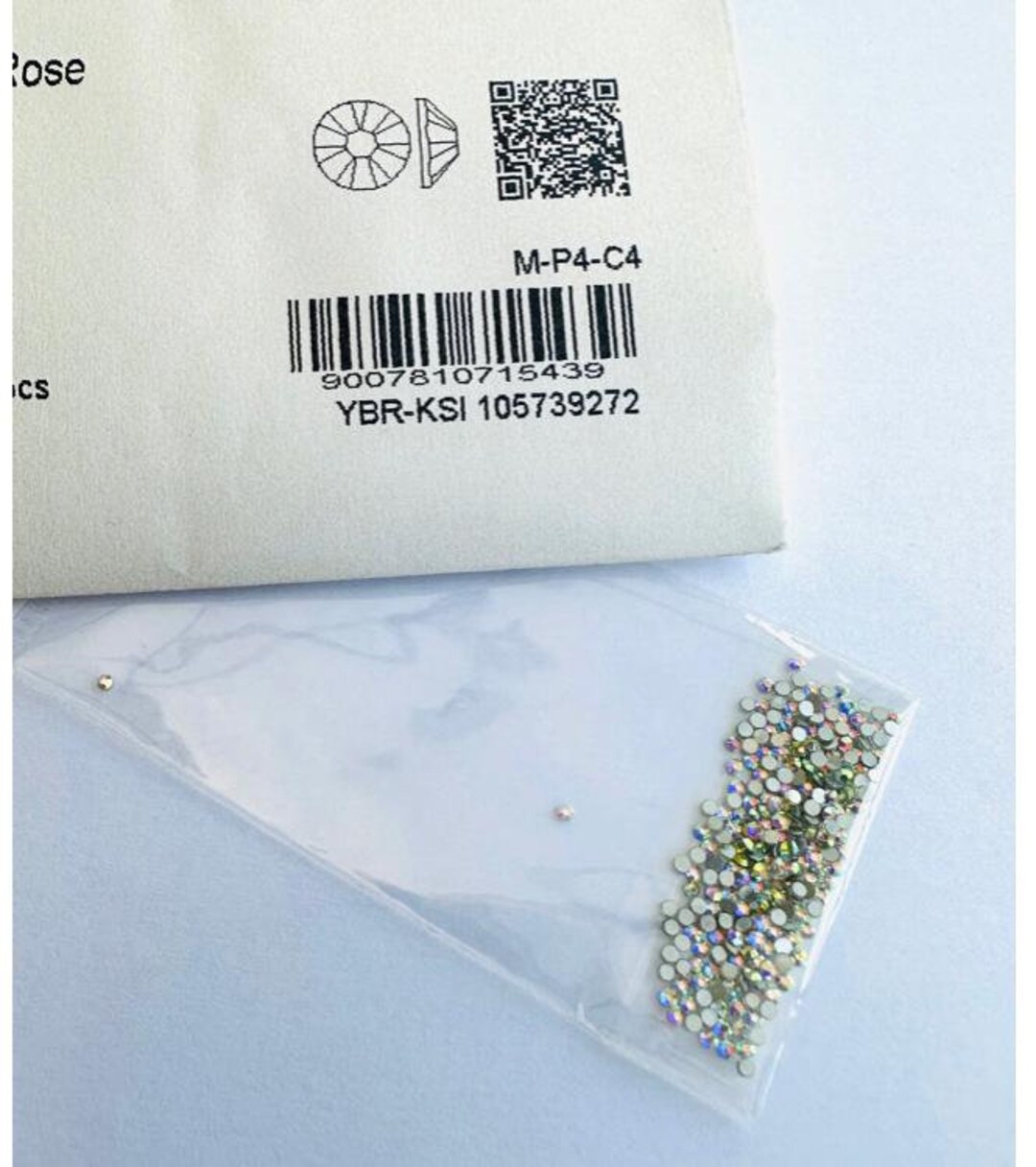 Bulk Buy 100pcs Swarovski® Ss3(1.5mm) AB Crystal Tooth Gem Lead