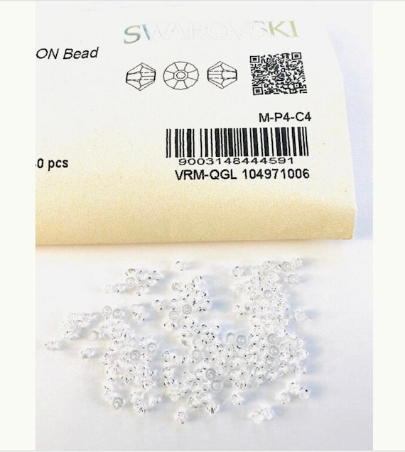 オリジナルスワロフスキー® クリスタル 2.5 mm バイコーンビーズ 50個