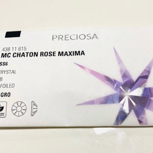 30pcs Tooth Gems Preciosa® Crystal AB  ss6 Non hotfix  Designs foiled Rhinestones Flatbacks Austrian Crystals