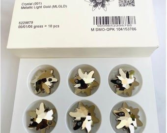エーデルワイスペンダント 6748 スワロフスキー®クリスタル 28 mm 396