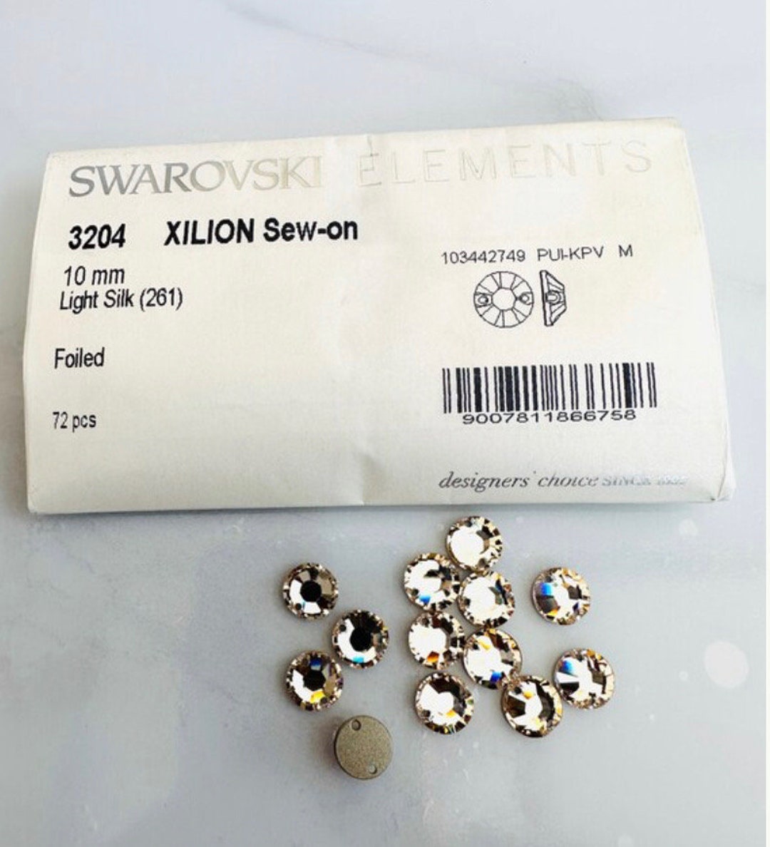 1440 Swarovski 2058/2088 Flatback Rhinestones Crystal