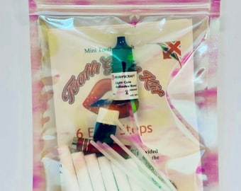 Rubyscraft® Mini Tooth Gem Kit with Tooth Gem   Lead Free Swarovski®  30pcs ss8 Crystal