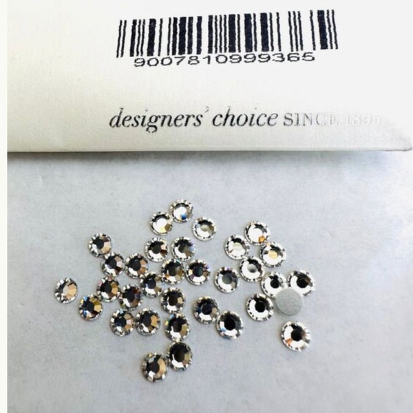 50 Stück Swarovski® Crystal Hotfix Steine ss16 Strasssteine flatback 4mm ref: 2028