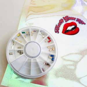 Mix Wheel 30pcs Strip 1.9x4mmTooth Gems Preciosa ®Lead-Free Gems Non hotfix foiled Rhinestones Flatbacks