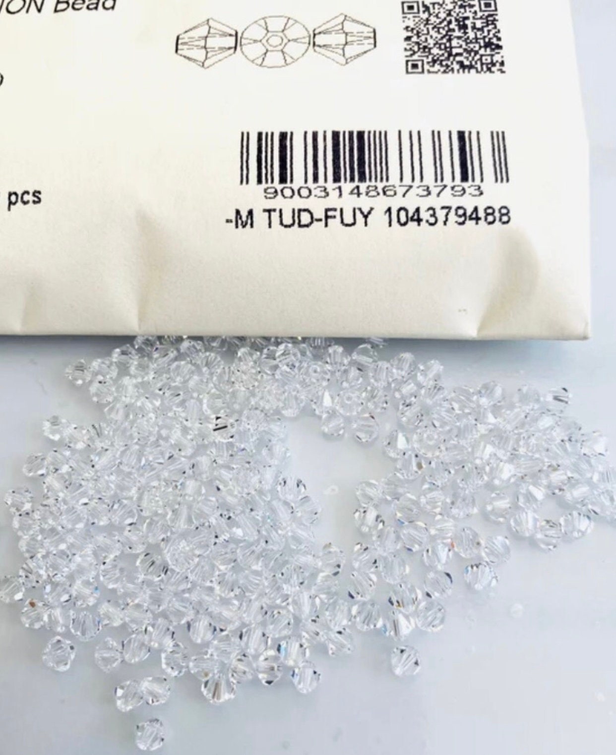 スワロフスキー 5328 100個入り 4ミリ #5328 4mm #5328 スワロフスキー ソロバン 4ミリ 5328 4mm #5328 スワロフスキー 5328 4