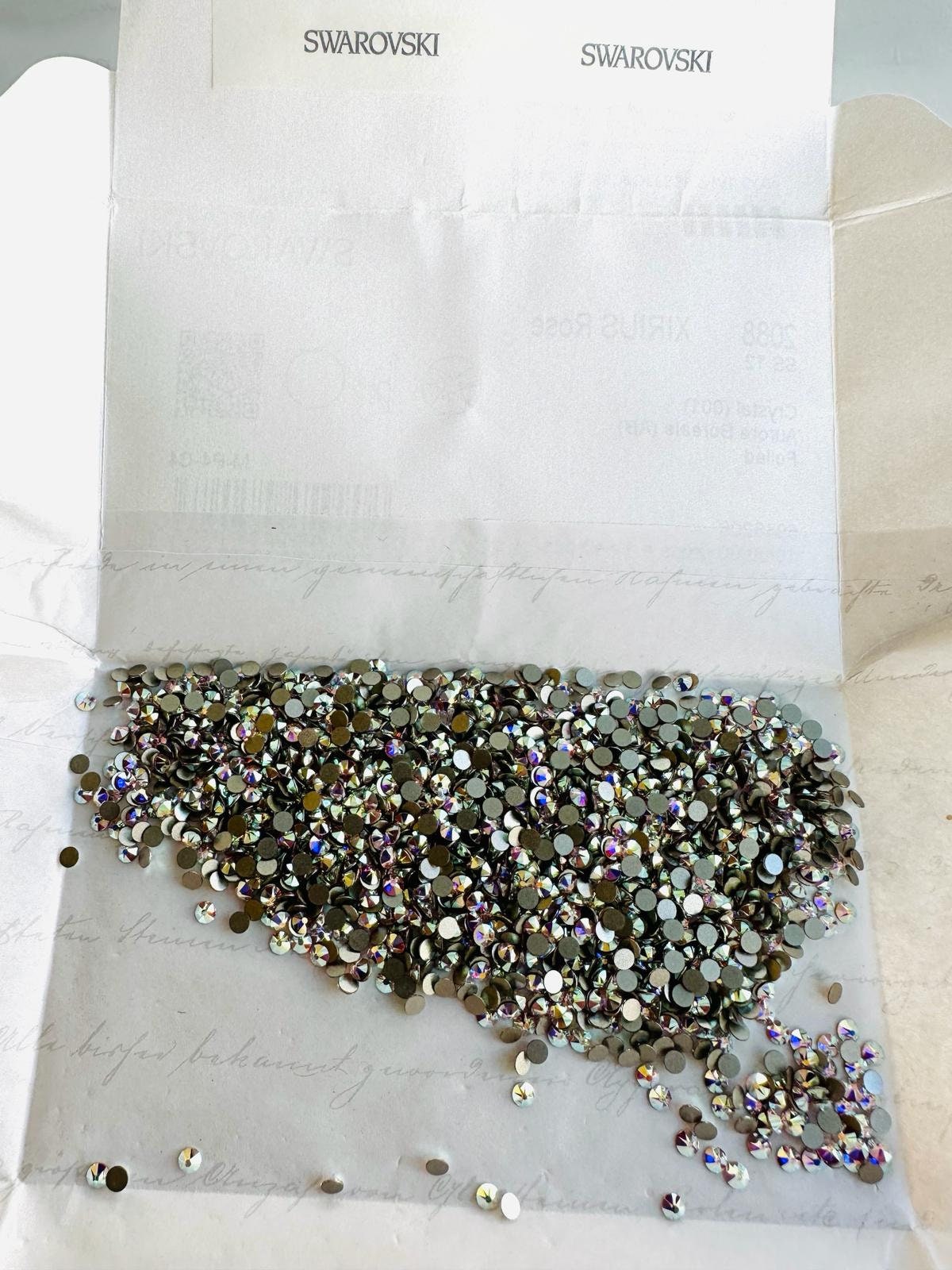 30pcs Swarovski® Ss12 (3mm) AB Crystal Tooth Gem Lead Free