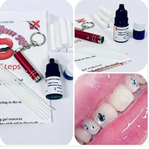 OFERTA SPECJALNA Zestaw Rubyscraft® Mini Tooth Gems z kryształkami Tooth Gems bez ołowiu Preciosa® 10 szt. kryształowych mini gwiazdek 4 mm