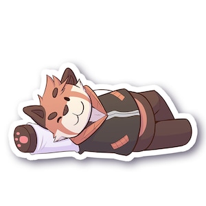 Owen Plush Sticker