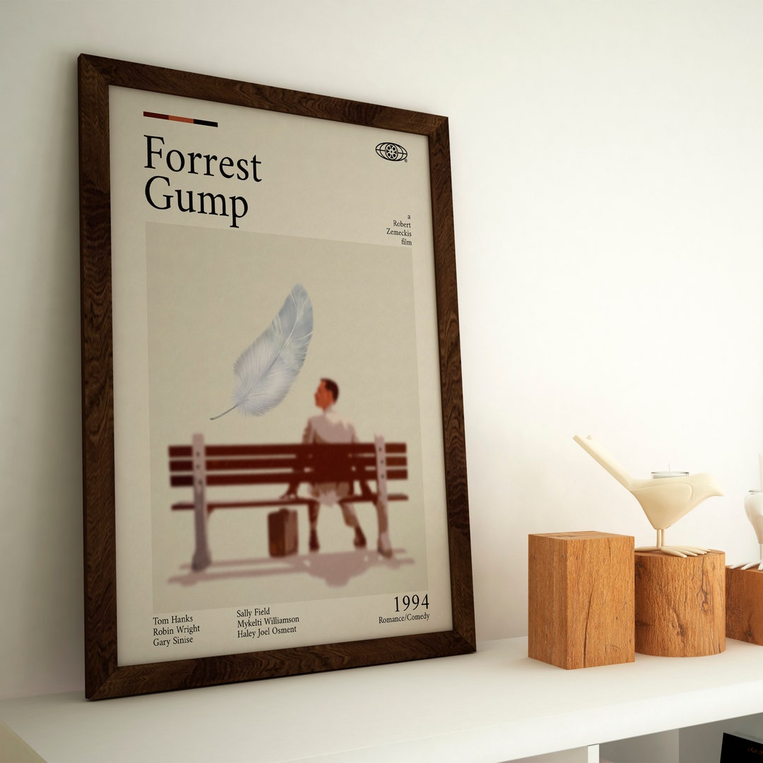 Movie Poster / Forrest Gump / Home Decor / Wall Art Print / Etsy