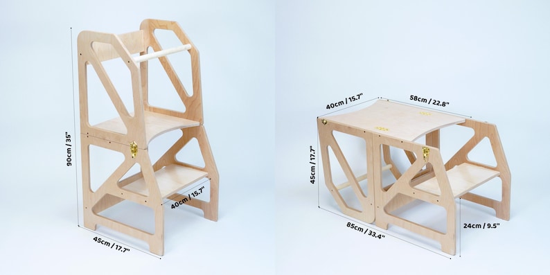 Learning tower modustep dimensions