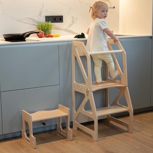 natural kitchen helper tower