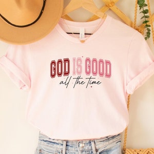 God is Good T-Shirt: Faith Cross Christian Gift