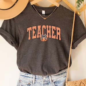 Pumpkin Teacher Shirts, Fall Teacher TShirt, Fall Teacher Tshirts, Pumpkin Shirt, Fall Tshirt, Teacher Shirts, Halloween T-shirts