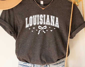 Louisiana T-Shirt: Travel Souvenir Tee, Game Day Gift