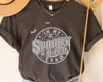 In My Spooky Bitch Era Shirt, Spooky Season Shirts, Spooky Bitch T-Shirts, Witch Halloween Shirts, Spooky Bitch Vibes Shirts