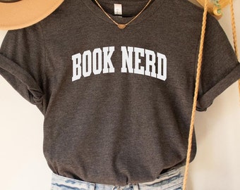 Book Nerd Shirt, Cute Book Tshirt, Bookish Shirt, Bookworm T-shirt, Book Lover Shirt, Book Reader Shirt, Reading Tshirt, Book Nerd Shirt