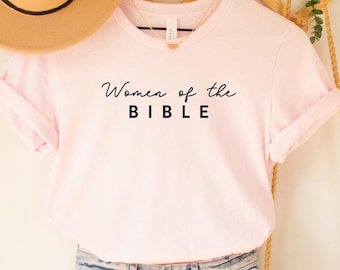 Women of the Bible T-Shirt, Christian Faith Tee
