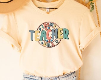 In My Teacher Era Shirt, Funny School Tee