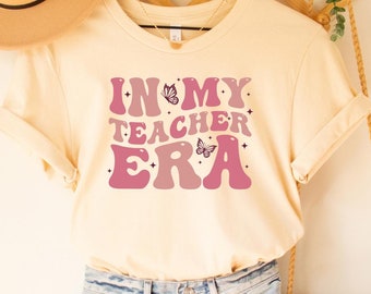 In My Teacher Era Shirt, Retro School Tee