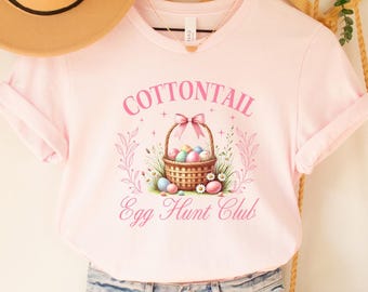 Cottontail Easter Egg Hunt Shirt: Bunny Tee