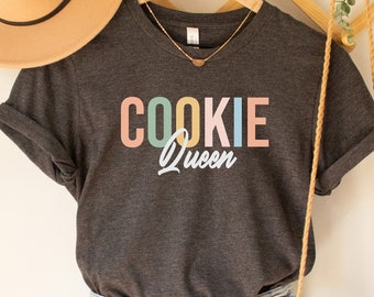 Cookie Queen Shirt: Funny Mom Baking T-Shirt