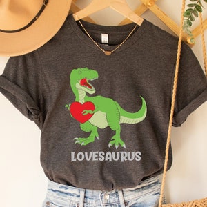 Lovesaurus Rex, Boys Valentine Shirt Dinosaur, Valentines Day Shirt Dinosaur, Valentines Day Shirt, Dinosaur, Dino Valentines Shirt