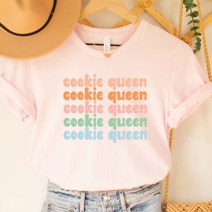 Cookie Queen Shirt: Funny Cookie Lover Tee
