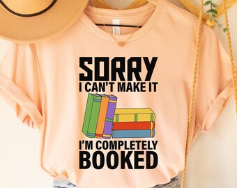 Booked Teacher Shirt: Book Lover Gift, Librarian Tee