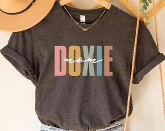 Custom Dachshund Mom T-Shirt: Doxie Lover Gift