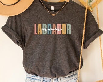 Custom Labrador Mom Shirt: Dog Lover Tee