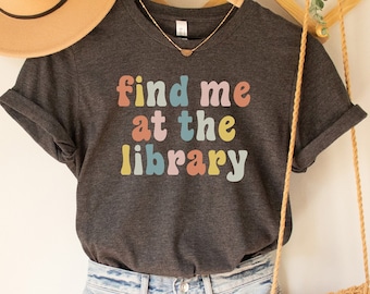 Funny Librarian T-Shirt: Book Lover Tee, Library Shirt