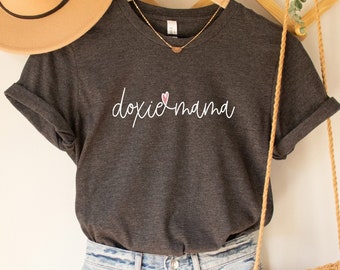 Doxie Mama Shirt: Dachshund Lover Tee