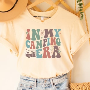 In My Camping Era Shirt, Camp Life Shirt, Adventure Shirt, Girl Scout Leader Gift, Camping Apparel, Camping Family Shirt