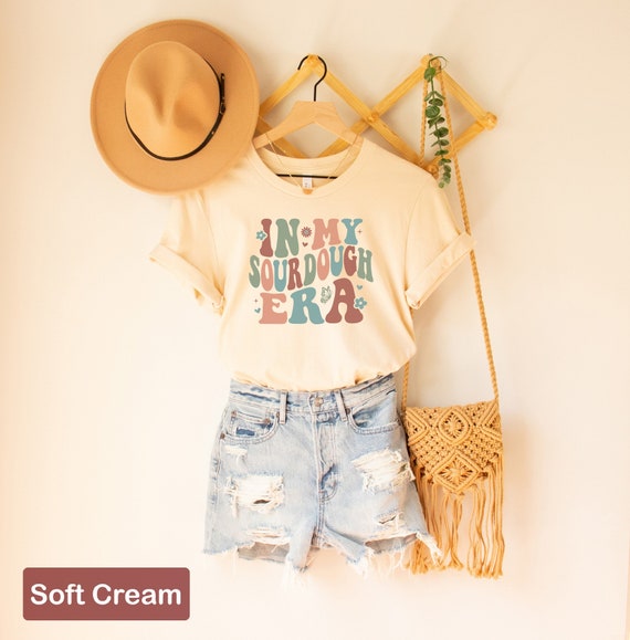 In My Sourdough Era Shirt: Vintage Bread Baking Tee
