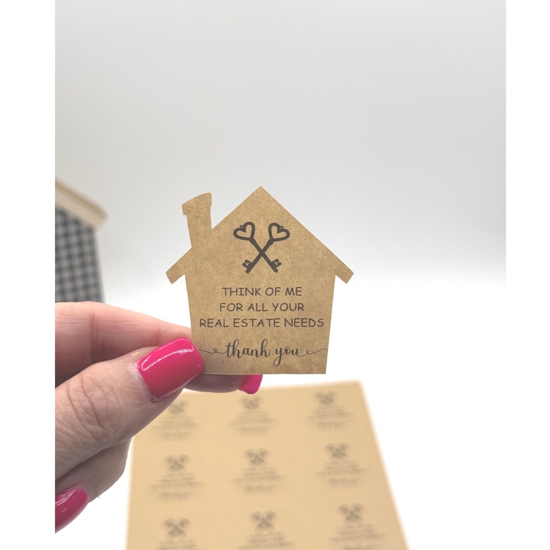 Real Estate House Sticker Collection for Envelopes Mailers Closing ...