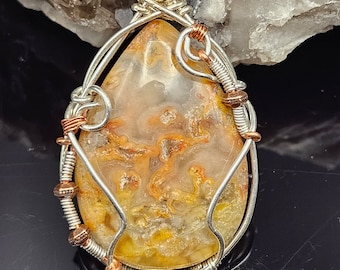 Austrailian Crazy Lace Agate in Sterling Silver