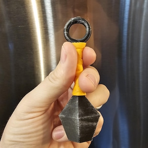 Orange magnetic kunai