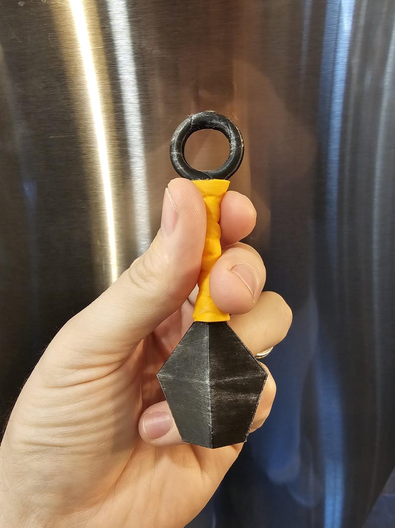 Orange magnetic kunai