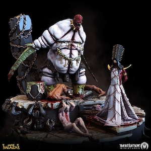 Keeper of Keys and Keeper of Secrets | The Court of Balazar | Bestiarum | Miniatures D&D Wargaming DnD