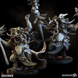 Capra Herd Keepers | Beastmen | Bestiarum | Miniatures D&D Wargaming DnD
